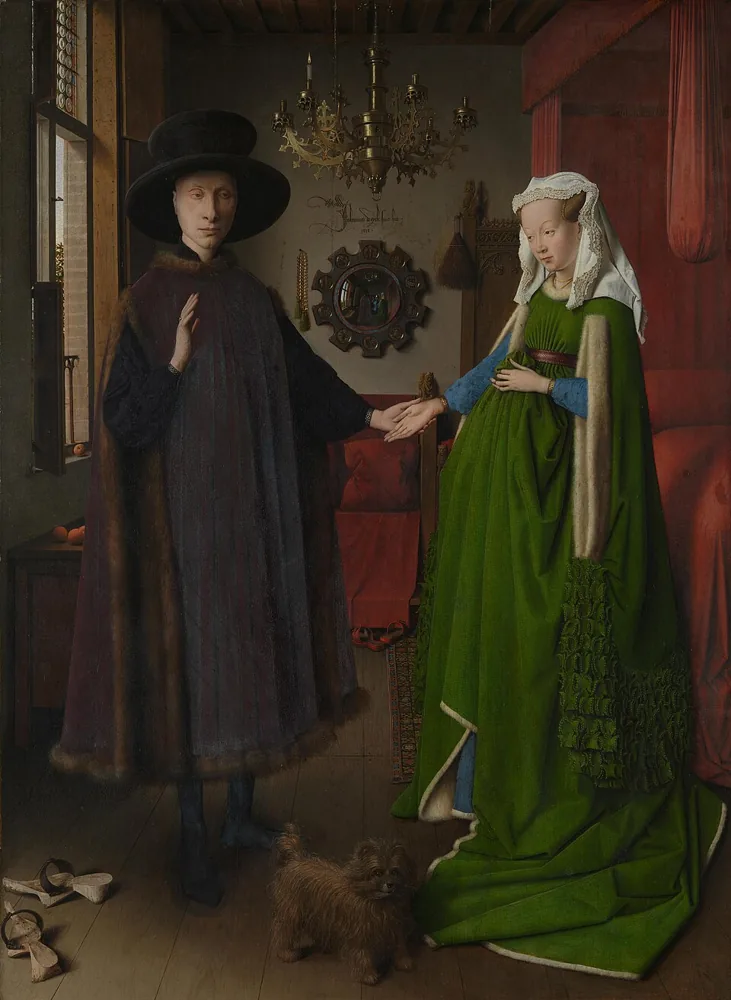 The Arnolfini Portrait, Jan van Eyck, 1434