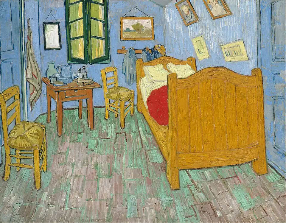 The Bedroom, Vincent van Gogh, 1889
