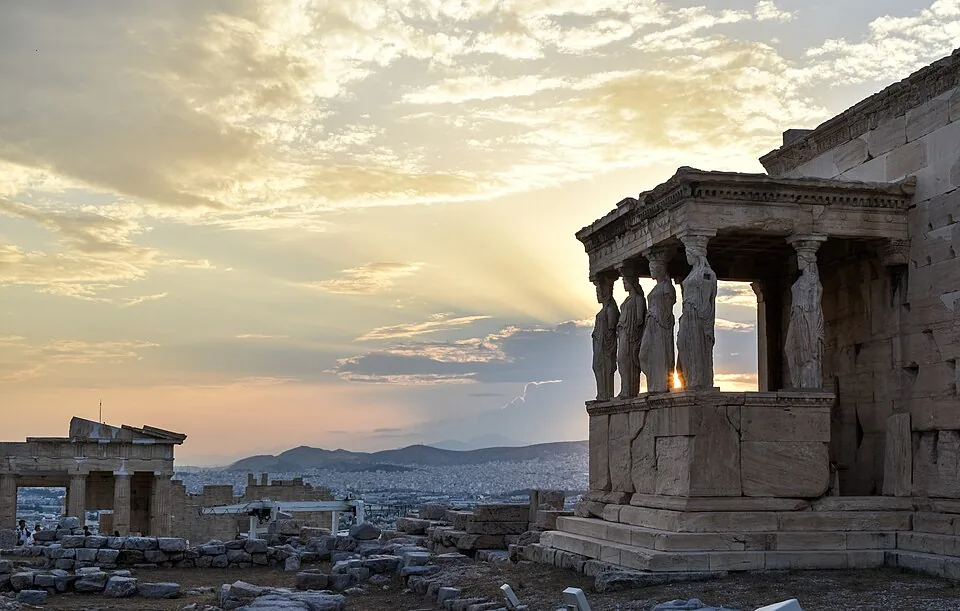 Porch of the Maidens, Erechtheion, Greek, about 421 to 406 BC