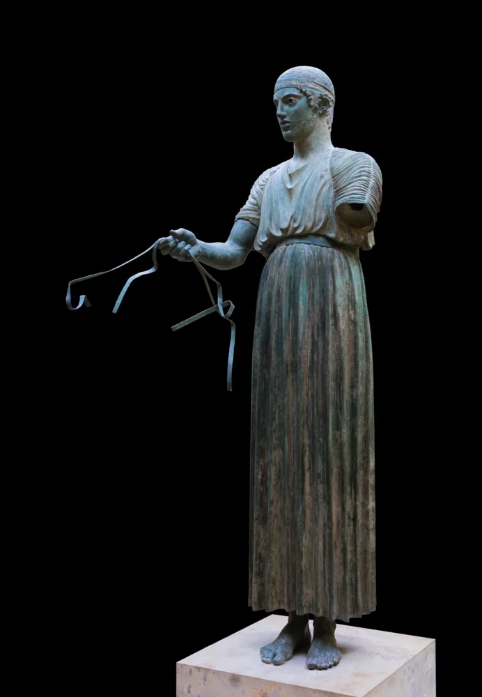 Charioteer of Delphi, Greek, about 475 BC