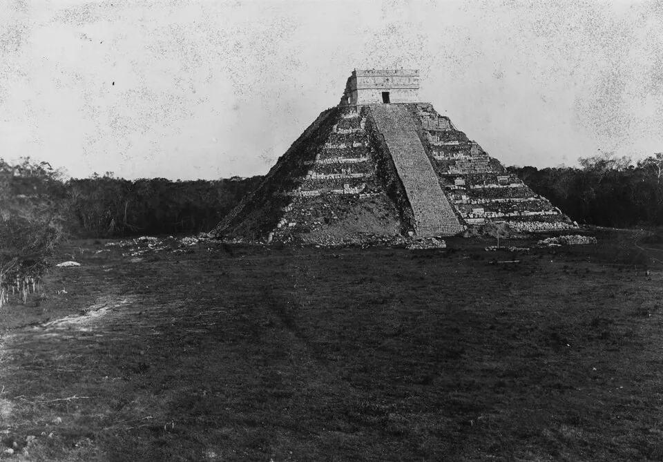 El Castillo, Chichén Itzá, Maya, about 900 to 1100
