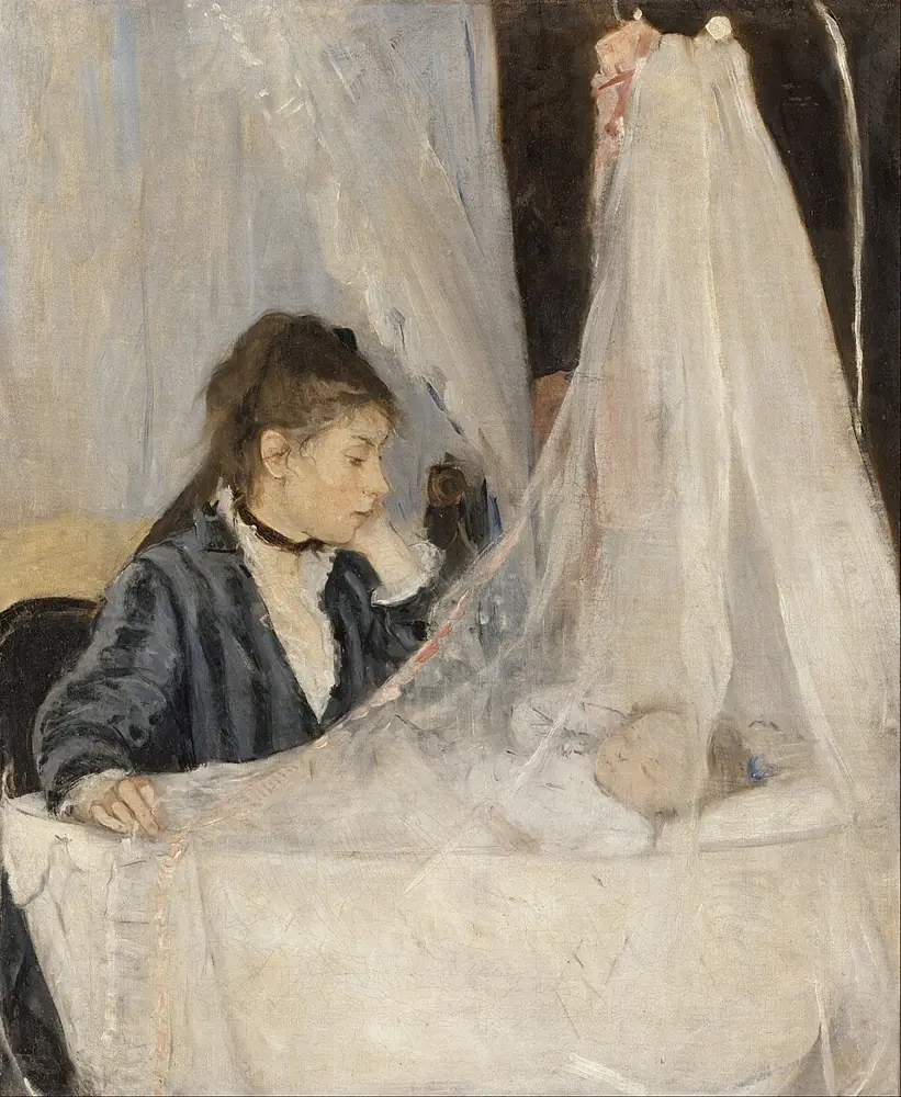The Cradle, Berthe Morisot, 1872