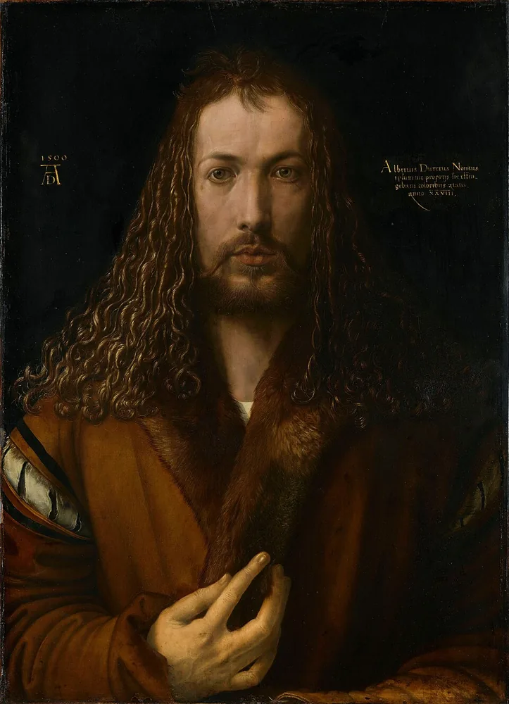 Self-Portrait at Twenty-Eight, Albrecht Dürer, 1500