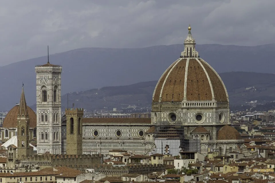 Dome of Florence Cathedral, Filippo Brunelleschi, 1420 to 1436