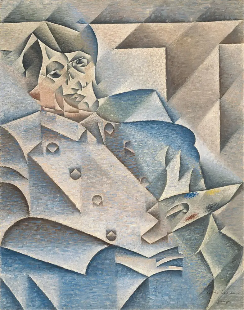Portrait of Pablo Picasso, Juan Gris, 1912