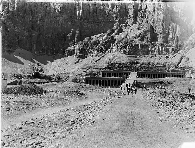 Temple of Hatshepsut, Egyptian, traditionally credited to Senenmut, about 1479 to 1458 BC