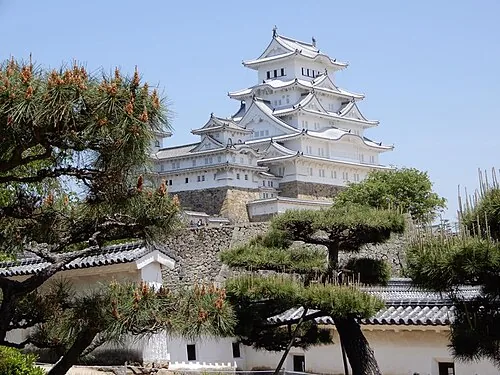 Himeji Castle, Ikeda Terumasa, completed 1609