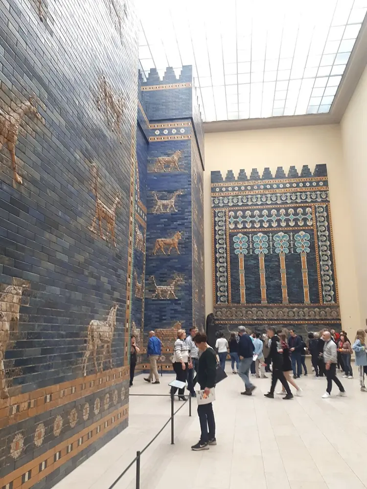 Ishtar Gate, Babylonian, for King Nebuchadnezzar II, about 575 BC