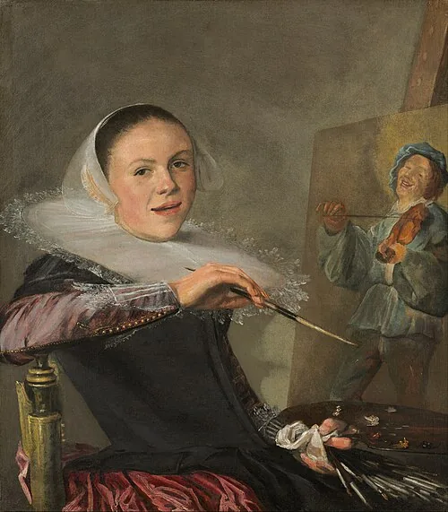 Self-Portrait, Judith Leyster, about 1630