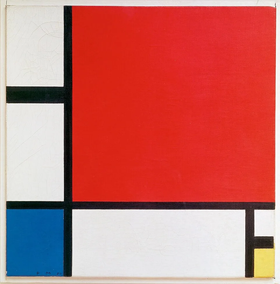 Composition with Red, Blue and Yellow, Piet Mondrian, 1930