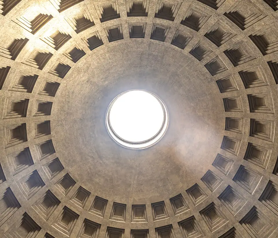 Pantheon, Roman, under Emperor Hadrian, about AD 113 to 125