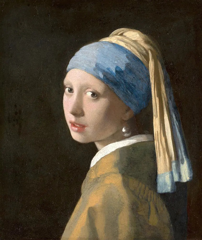 Girl with a Pearl Earring, Johannes Vermeer, about 1665