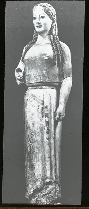 Peplos Kore, Greek, about 530 BC