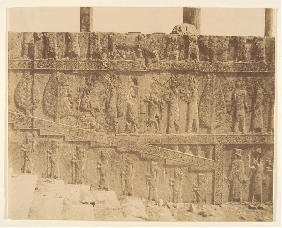 Apadana Stairway Reliefs, Persepolis, Achaemenid Persian, about 515 to 465 BC