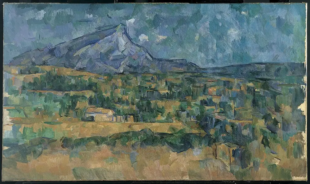 Mont Sainte-Victoire, Paul Cézanne, about 1902 to 1906
