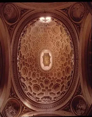 San Carlo alle Quattro Fontane, Francesco Borromini, 1638 to 1641; façade finished 1677