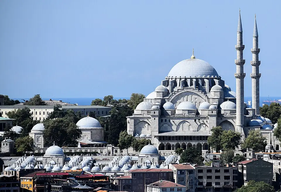 Süleymaniye Mosque, Mimar Sinan, 1550 to 1557