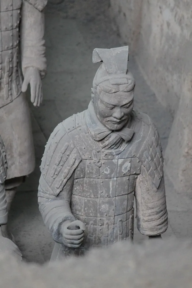 Terracotta Army, Qin dynasty, for the First Emperor, about 210 BC