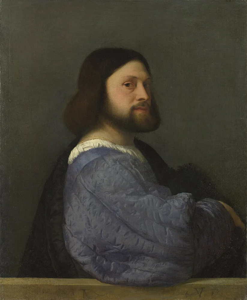Portrait of a Man, Titian, about 1510