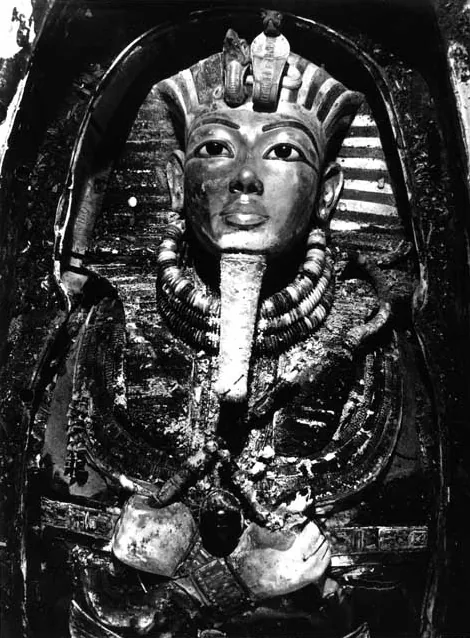 Mask of Tutankhamun, Egyptian, Eighteenth Dynasty, about 1323 BC