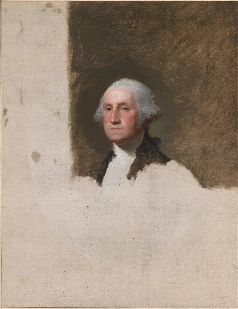 George Washington (the Athenaeum Portrait), Gilbert Stuart, 1796