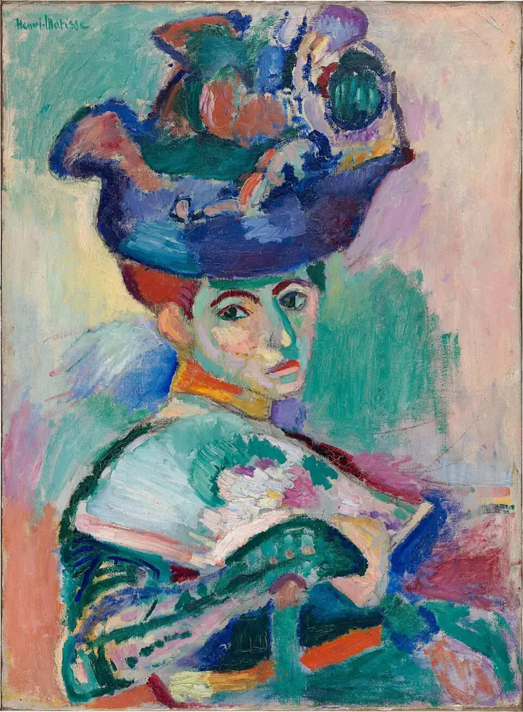 Woman with a Hat, Henri Matisse, 1905